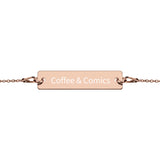 coffee & comics bracelet