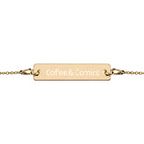 coffee & comics bracelet