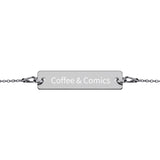 coffee & comics bracelet