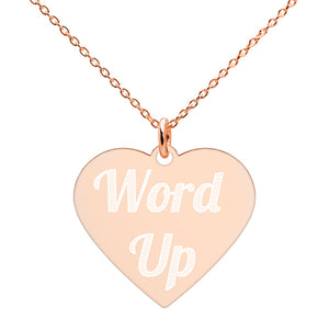 word up necklace