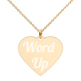 word up necklace