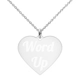 word up necklace