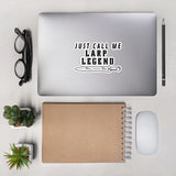 larp legend vinyl sticker