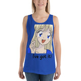 anime great idea girl tank top