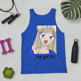 anime great idea girl tank top