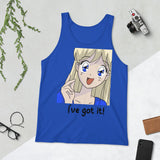 anime great idea girl tank top