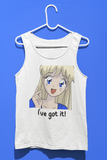 anime great idea girl tank top