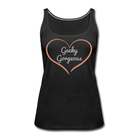 Geeky Gorgeous Tank - black