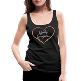 Geeky Gorgeous Tank - black