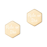 ride or die earrings