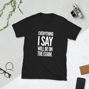 Teacher Motto Tee