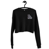 Final Boss Cropped Sweatshirt