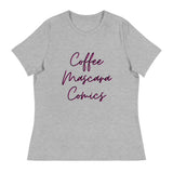 coffee mascara comics tee