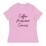 coffee mascara comics tee